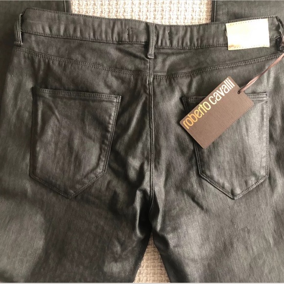 ROBERTO CAVALLI COATED SKINNY FIT - Picture 7 of 11